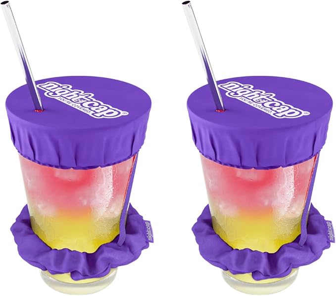 NightCap Scrunchie Drink Cover