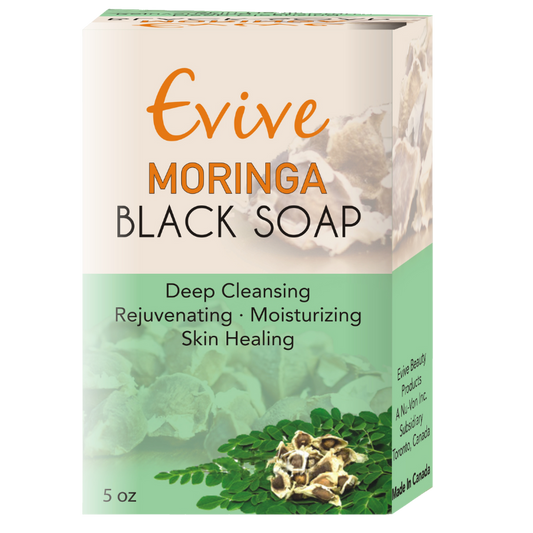 Evive Moringa Black Soap