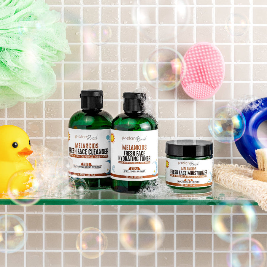 The  Three piece Discovery Kit Healthy Skincare Products for children